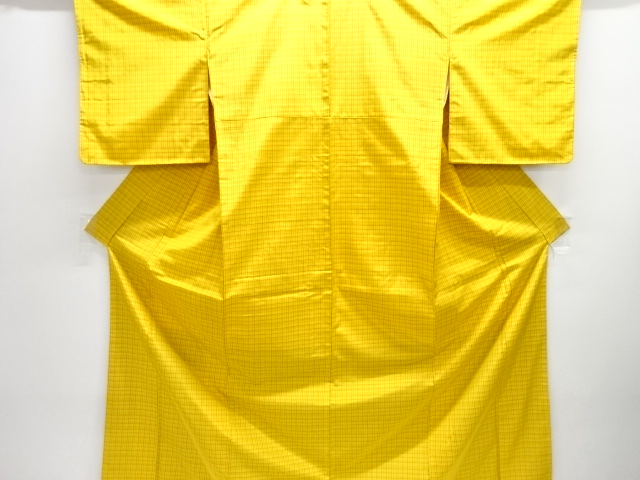 Japanese Kimono / Tsumugi Omeshi Silk